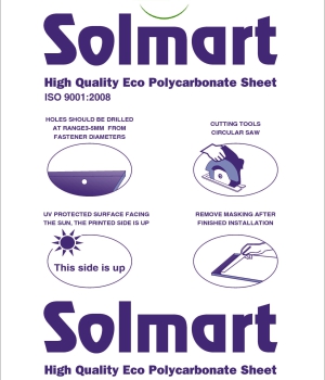 Tấm Lợp Lấy Sáng Polycarbonate Solmart