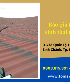 Báo giá tấm lợp sinh thái Onduline - Toàn Thắng Sài Gòn