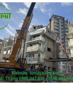 Toàn Thắng Sài Gòn - chuyên tấm lợp Polycarbonate các dự án siêu trọng điểm