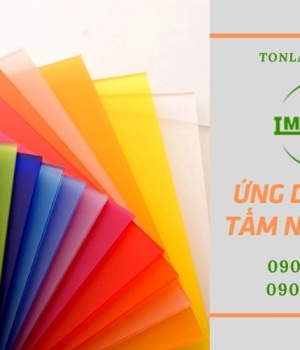 Ứng dụng của tấm nhựa mica