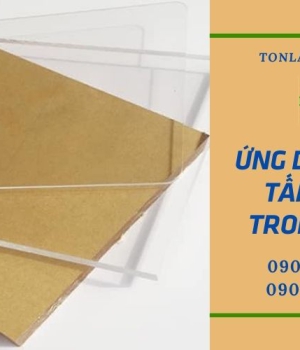 Ứng dụng của tấm mica trắng trong suốt