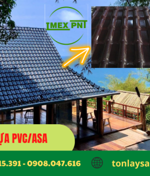 Tại sao tấm lợp nhựa PVC/ASA được gọi là tôn thế hệ mới?