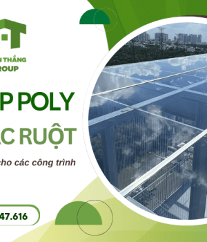 Lý do khiến tấm lợp poly đặc ruột trở thành lựa chọn an toàn cho các công trình