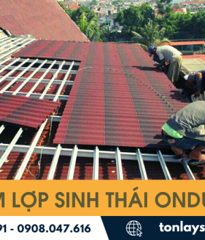 Tấm lợp sinh thái Onduline - sản phẩm tuyệt vời cho công trình của bạn