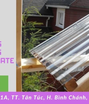 Ưu điểm vượt trội của tôn sóng lấy sáng polycarbonate