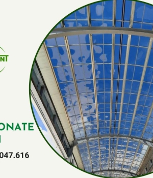 Tấm polycarbonate đặc ruột 10mm chính hãng, giá tốt tại Toàn Thắng Sài Gòn