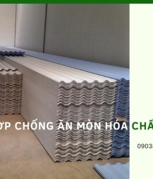Ưu điểm và ứng dụng của tấm lợp chống ăn mòn hóa chất Alderon