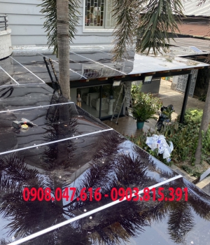 Thi công tấm nhựa lấy sáng polycarbonate TP.HCM