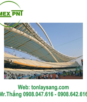 Polycarbonate Solmart - Phương án tối ưu cho các công trình mái vòm
