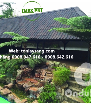 Toàn Thắng Sài Gòn là đơn vị chuyên cung cấp và thi công tấm lợp cho các khu du lịch sinh thái
