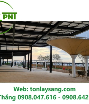Phụ kiện chuyên dụng cao cấp dùng trong thi công mái lấy sáng Polycarbonate tại Toàn Thắng Sài Gòn