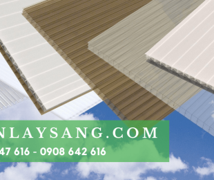 Tấm polycarbonate rỗng ruột SUNLITE