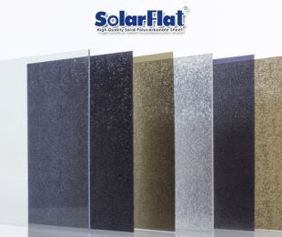 Tấm lợp lấy sáng poly nhám sần Solarflat